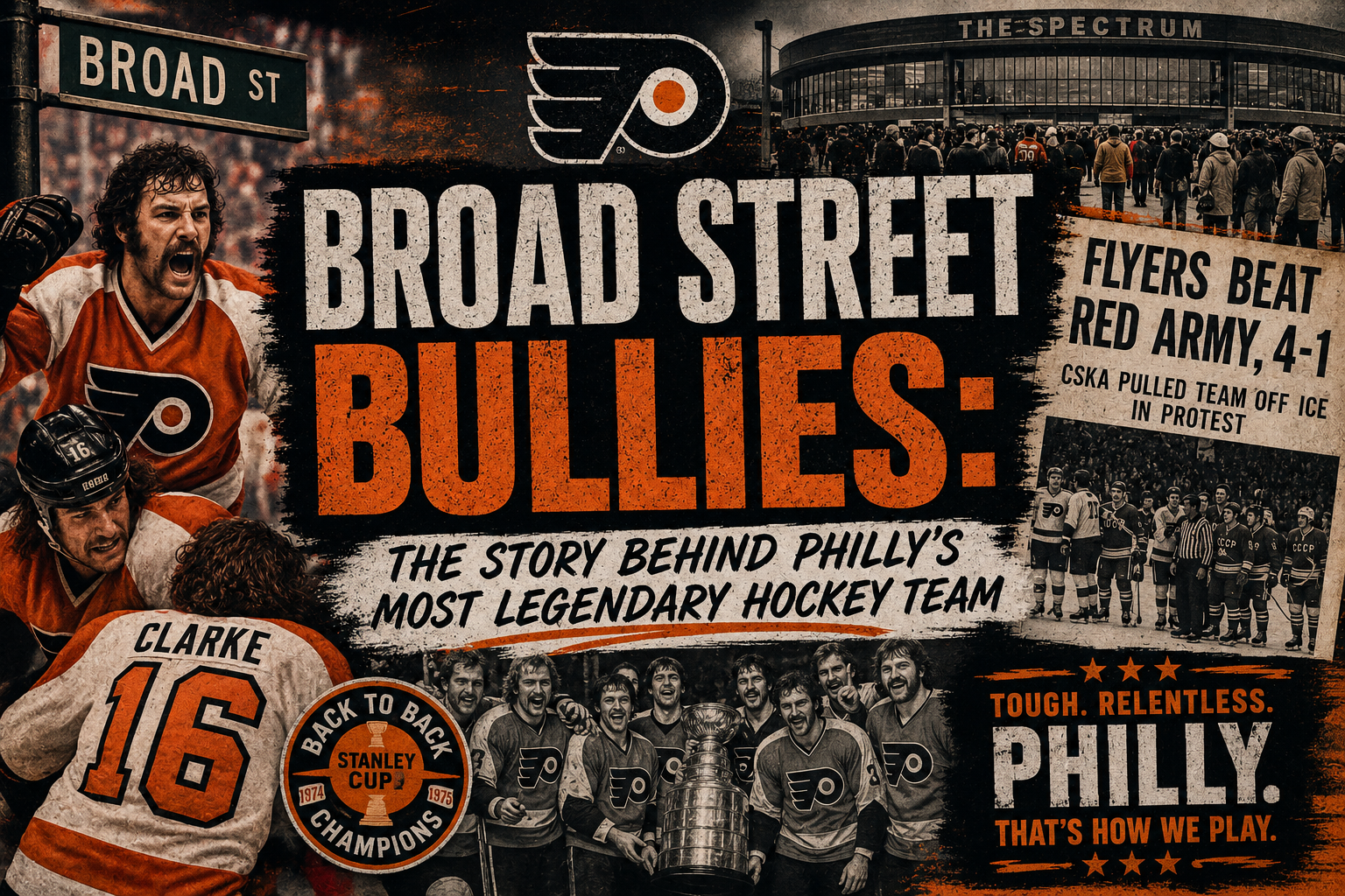 Broad Street Bullies: The Story Behind Philly's Most Legendary Hockey Team