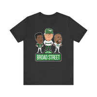 Retro Buddy Era Birds Broad Street Unisex Jersey Short Sleeve Tee