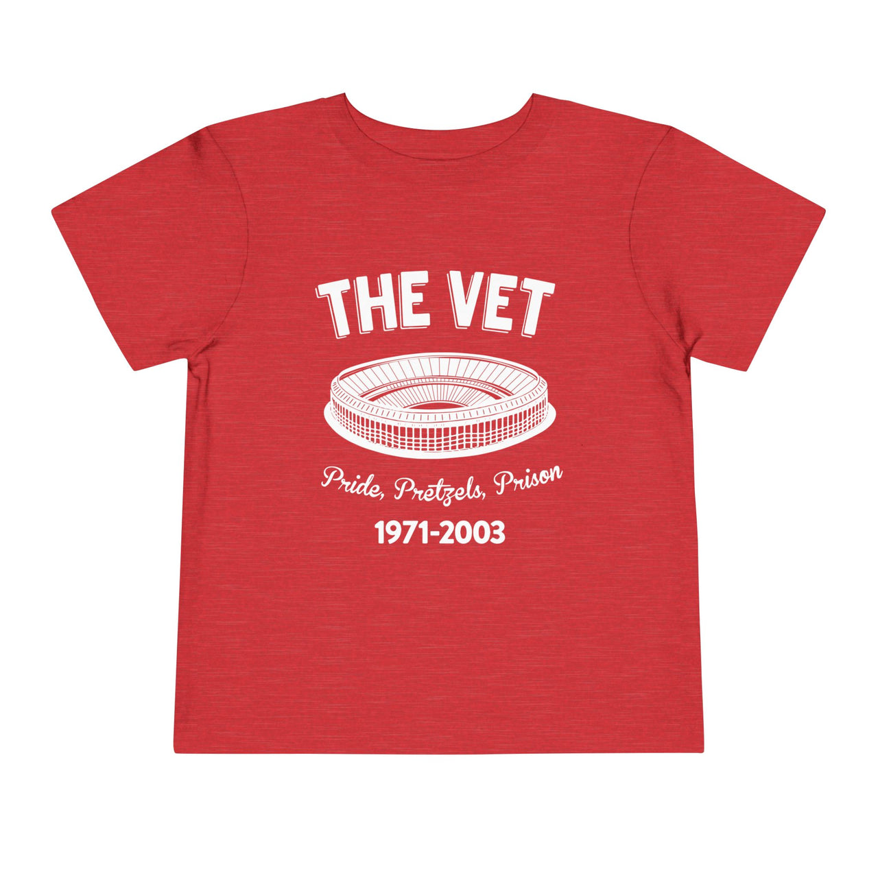 Philadelphia The Vet Pride, Pretzels, and Prison Toddler Short Sleeve Tee