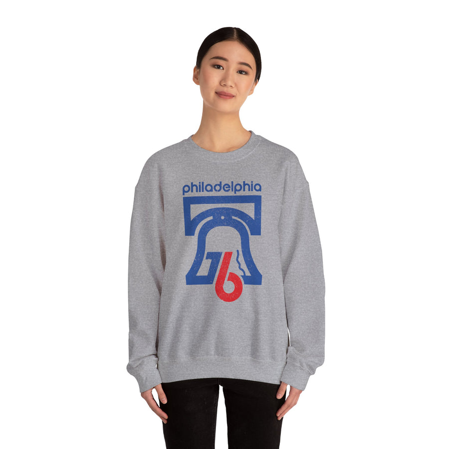 Retro ‘76 Bicentennial Crack Unisex Heavy Blend™ Crewneck Sweatshirt