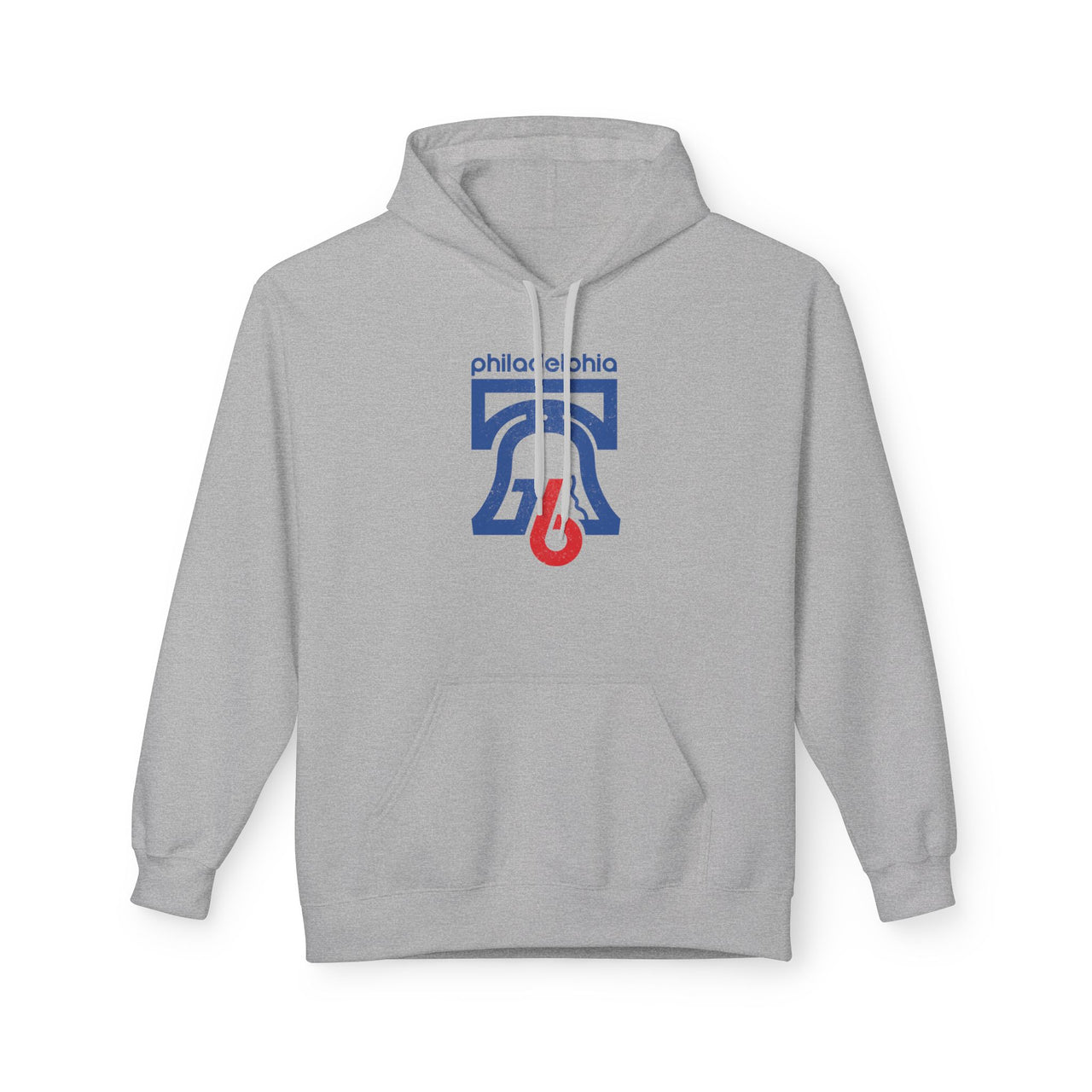 Retro ‘76 Bicentennial Crack Unisex Midweight Softstyle Fleece Hoodie