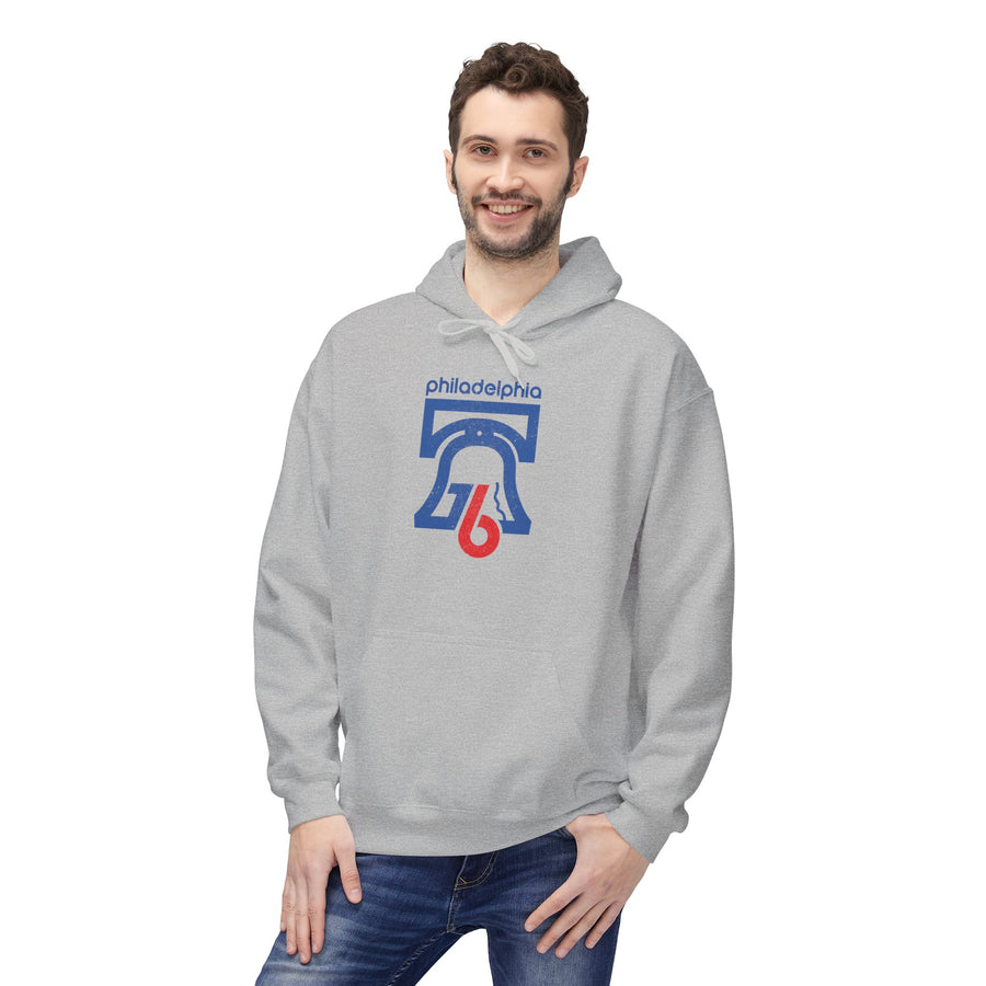 Retro ‘76 Bicentennial Crack Unisex Midweight Softstyle Fleece Hoodie