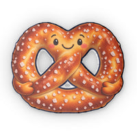 Philly Soft Pretzel Pillow, Philadelphia Nursery Decor, Cute Kids Room Pillow, Philly Baby Gift, Food Shaped Throw Pillow