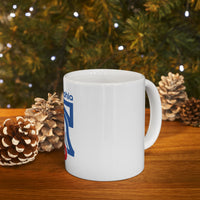 Retro ‘76 Bicentennial Crack Ceramic Mug, (11oz, 15oz)
