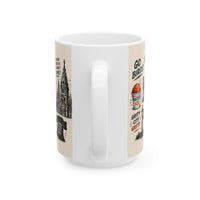 Philadelphia Mug Philly Icons Coffee Mug Go Birds Mug Philadelphia Gifts Liberty Bell Cheesesteak Water Ice Mug 11oz 15oz White Mug