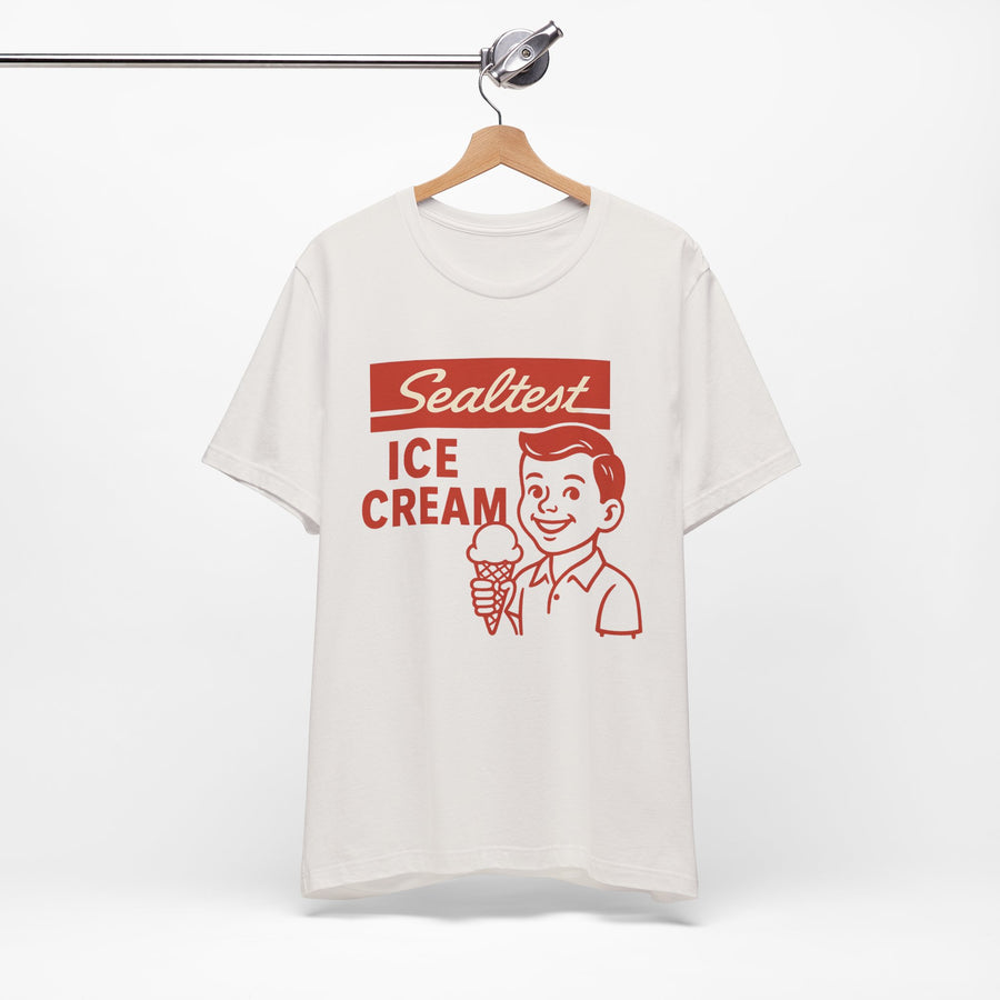 Retro Sealtest Ice Cream Unisex Jersey Short Sleeve Tee