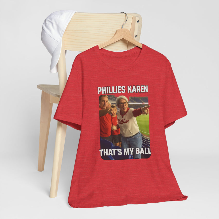 Philadelphia Karen Unisex Jersey Short Sleeve Tee