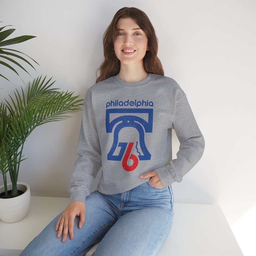 Retro ‘76 Bicentennial Crack Unisex Heavy Blend™ Crewneck Sweatshirt
