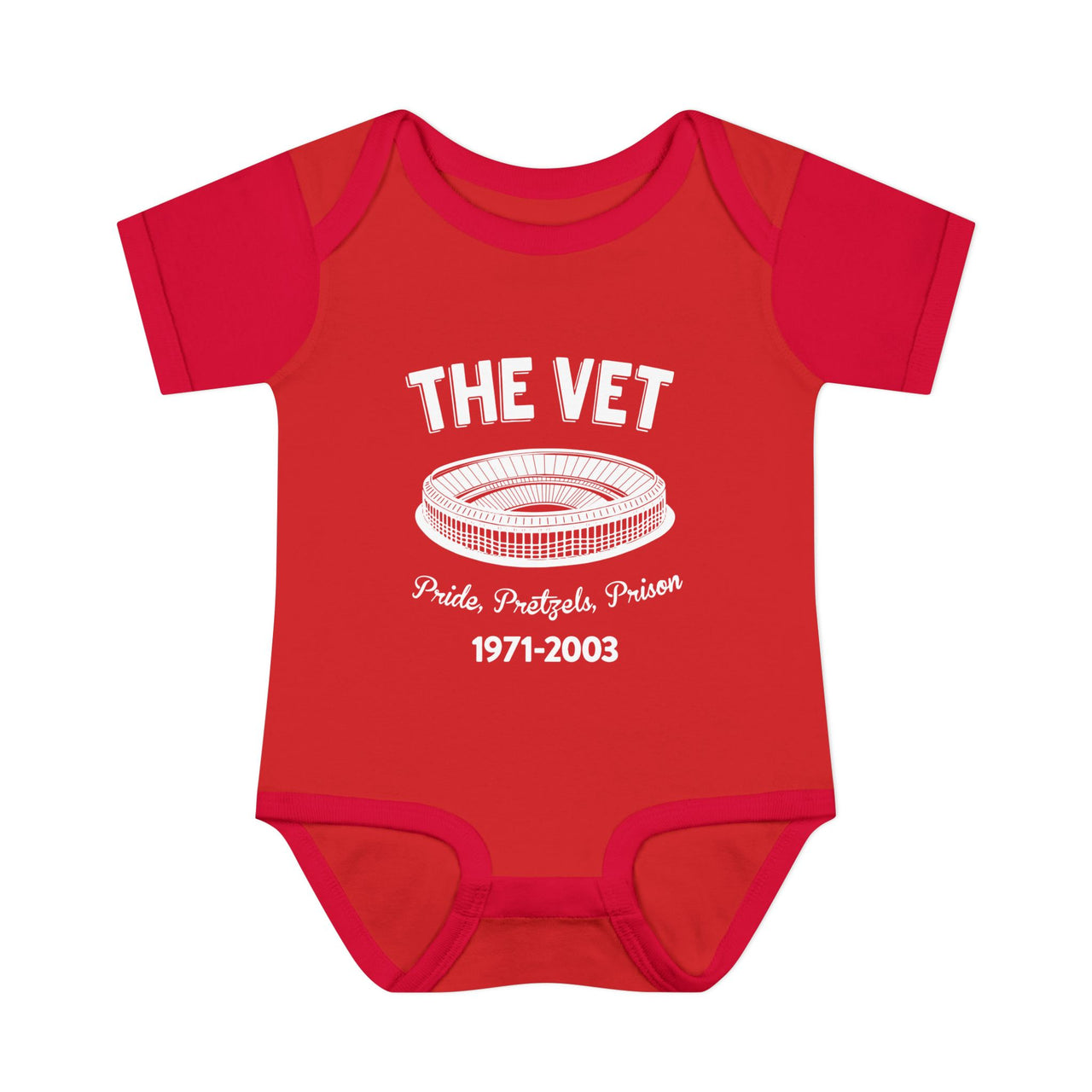 The Vet Baby Bodysuit Kelly Green Veterans Stadium Philly Baby Bodysuit Pride Pretzels Prison Infant Outfit Funny Eagles Fan Baby Gift Philadelphia Football Baby