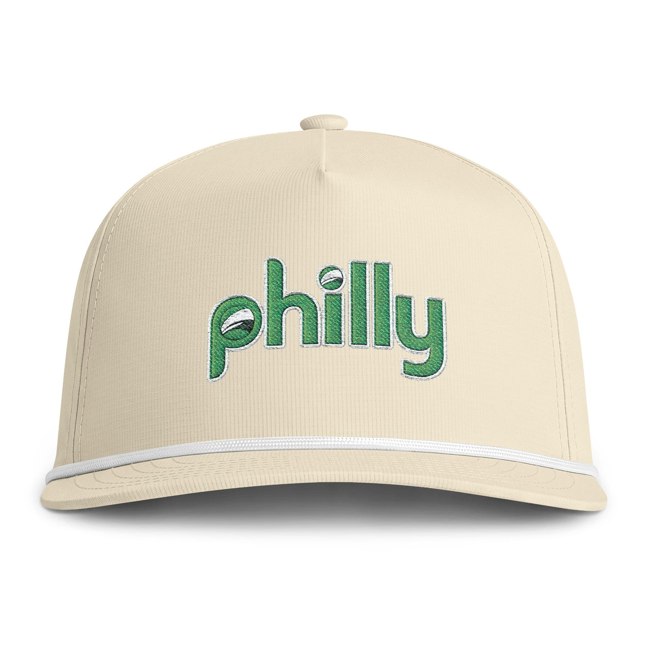 Philly Embroidered Rope Hat | Comfort Colors Sunwashed Rope Cap