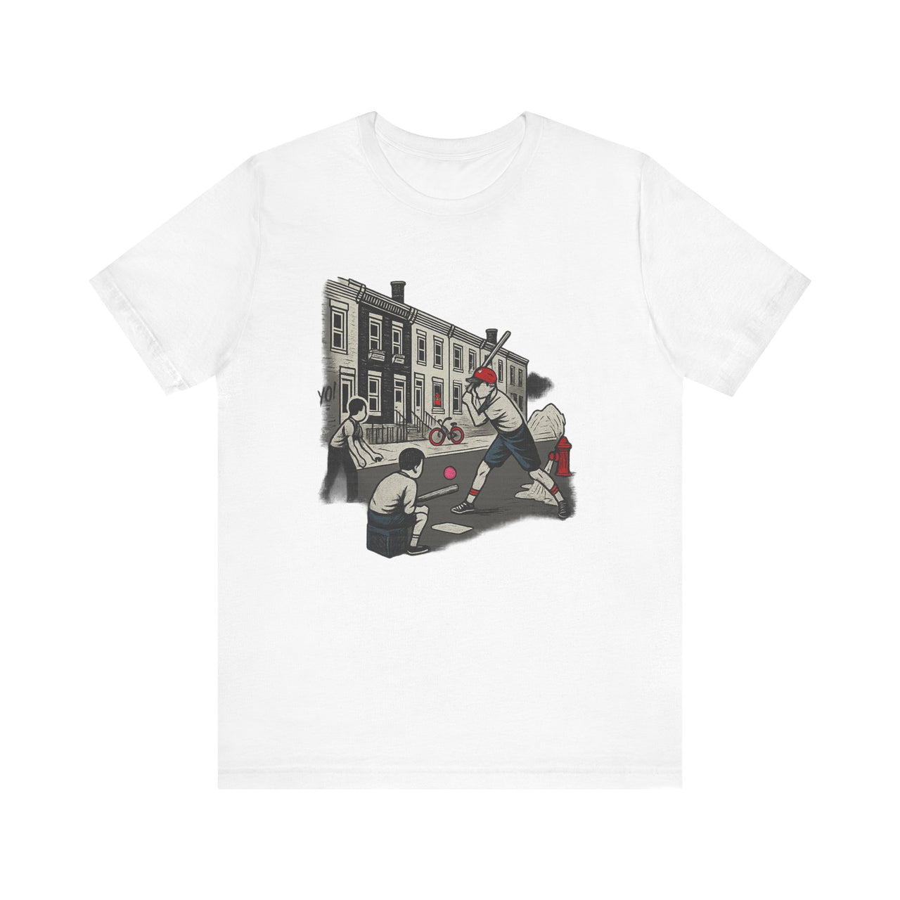 Retro Philly Stickball Unisex Jersey Short Sleeve Tee