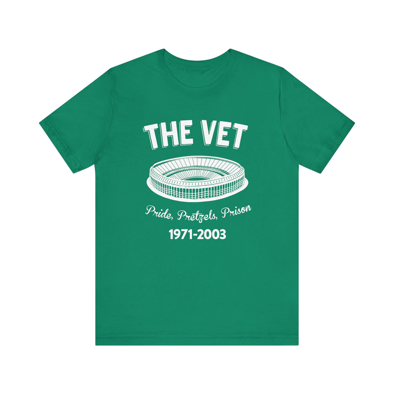 Philadelphia The Vet Pride, Pretzels, and Prison Unisex Tee