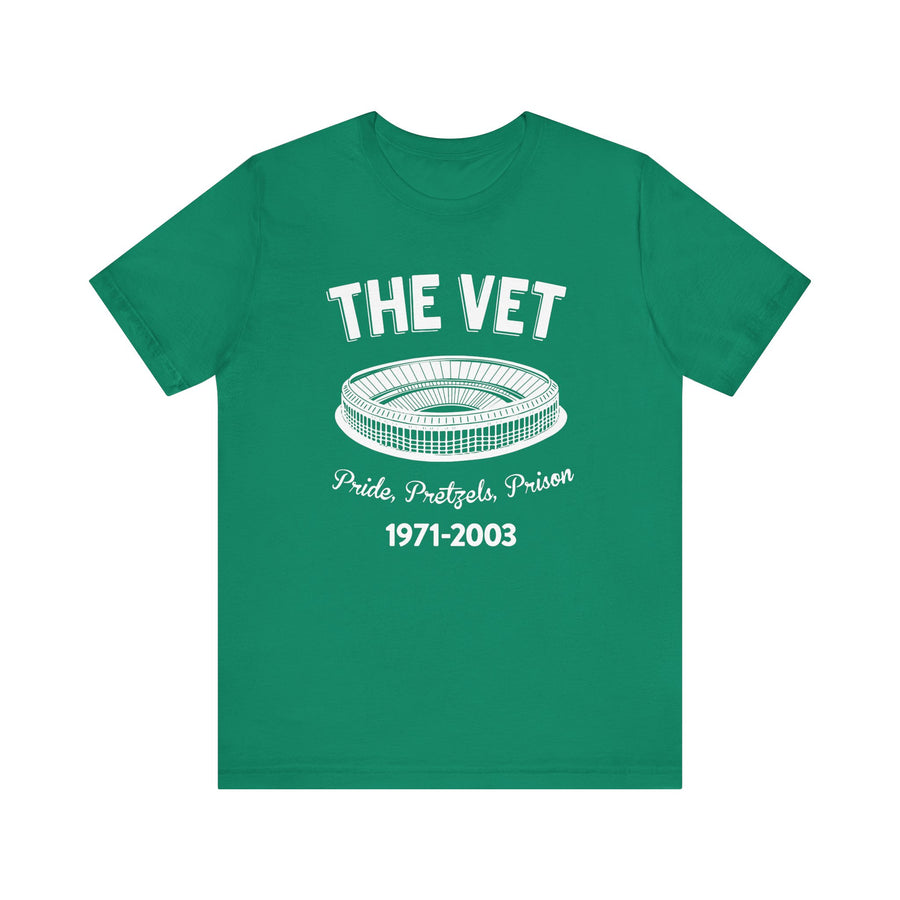 Philadelphia The Vet Pride, Pretzels, and Prison Unisex Tee