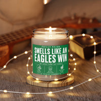 Smells Like an Eagles Win Candle Funny Philadelphia Football Fan Gift Philly Sports Soy Candle Game Day Decor Eagles Inspired Home Fragrance