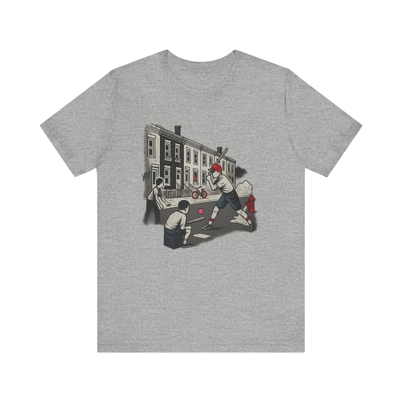 Retro Philly Stickball Unisex Jersey Short Sleeve Tee