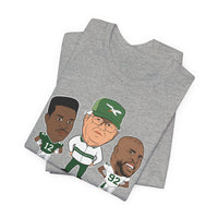 Retro Buddy Era Birds Broad Street Unisex Jersey Short Sleeve Tee