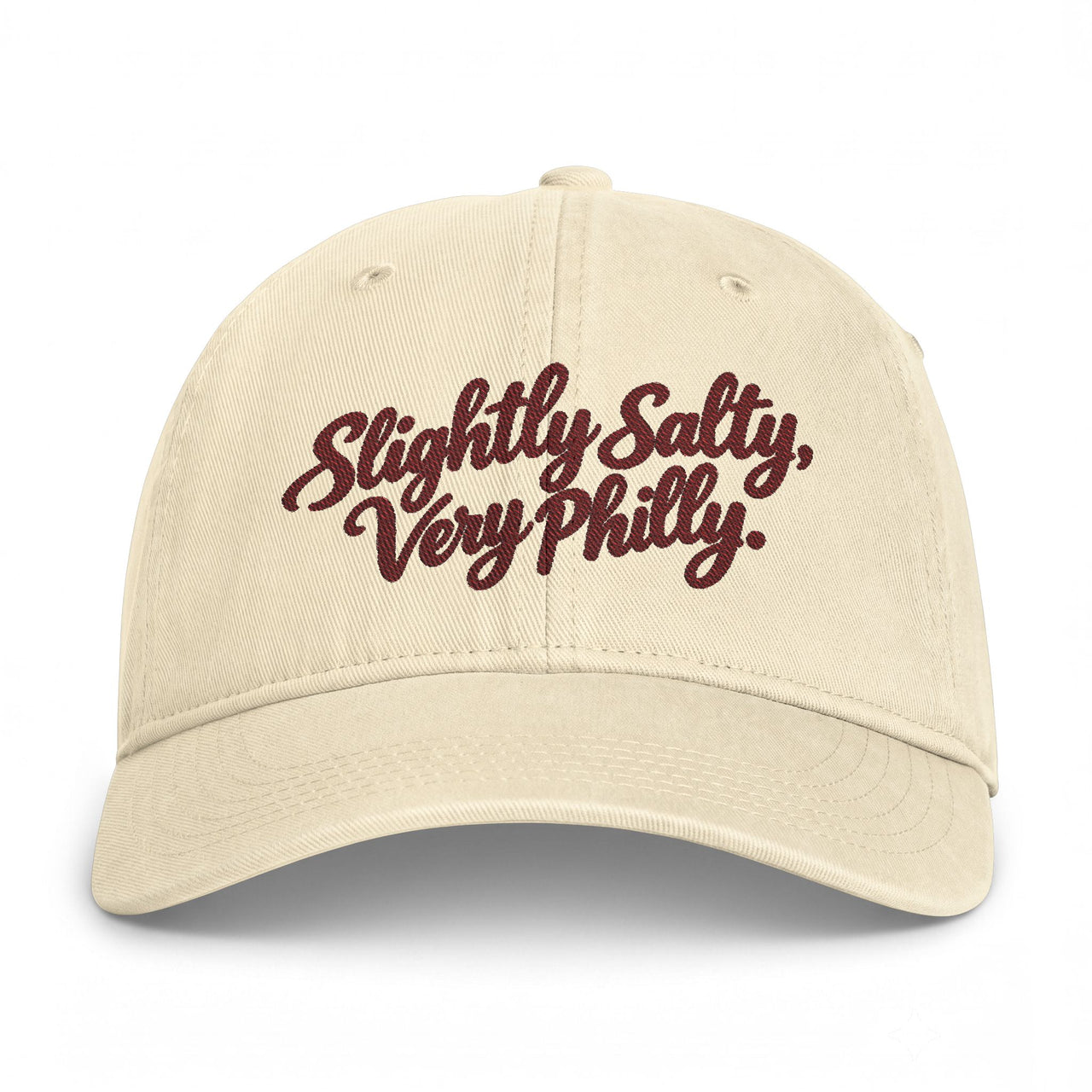 Slightly Salty Very Philly Embroidered Hat, Comfort Colors Coastal Washed Cap, Philadelphia Gift for Her, Philly Girl Dad Hat