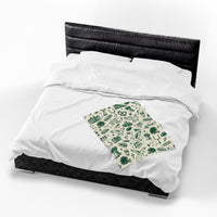 Philadelphia Football Blanket, Philly Bird Gang Velveteen Plush Throw, Sundays Are for the Birds Game Day Gift, Philly Sports Decor