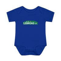 Lebroad Street Infant Bodysuit | Rabbit Skins 4400 Philadelphia Baby Onesie