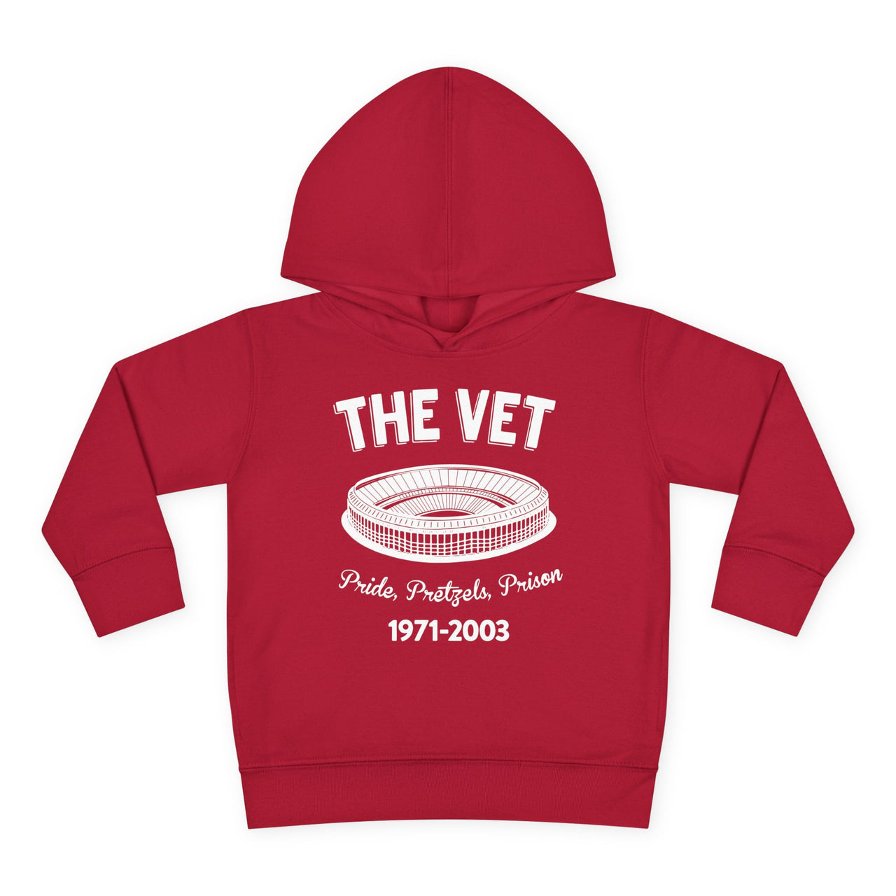 The Vet Toddler Hoodie | Philadelphia Stadium Toddler Sweatshirt | Rabbit Skins 3326 Hoodie | Vintage Philly Sports Gift | Philly Toddler Hoodie