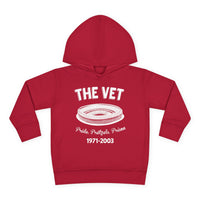 The Vet Toddler Hoodie | Philadelphia Stadium Toddler Sweatshirt | Rabbit Skins 3326 Hoodie | Vintage Philly Sports Gift | Philly Toddler Hoodie