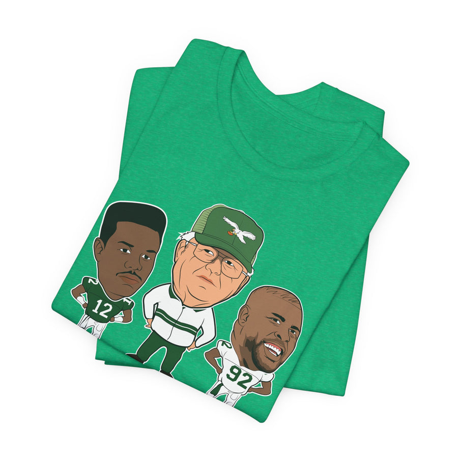 Retro Buddy Era Birds Broad Street Unisex Jersey Short Sleeve Tee