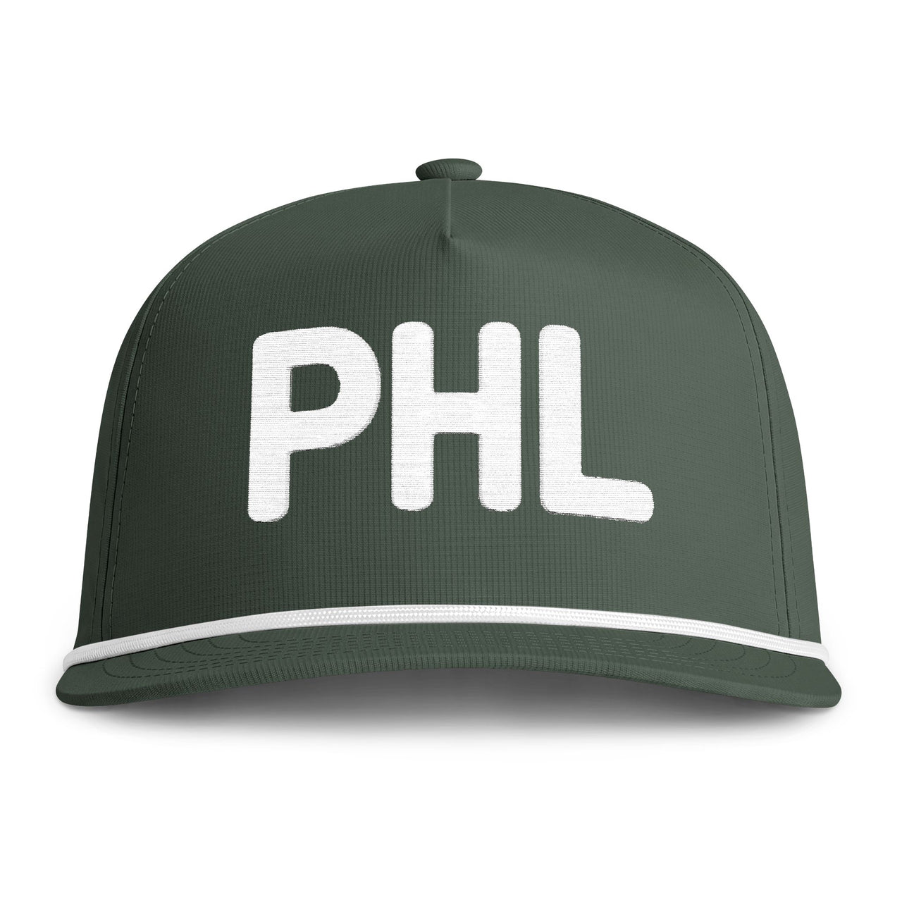 PHL Embroidered Rope Hat | Comfort Colors Sunwashed Rope Cap