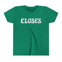 ELGSES Kelly Green Bella + Canvas 3001Y Youth Tee | Funny Philly Football Kids Shirt | Youth Game Day T-Shirt