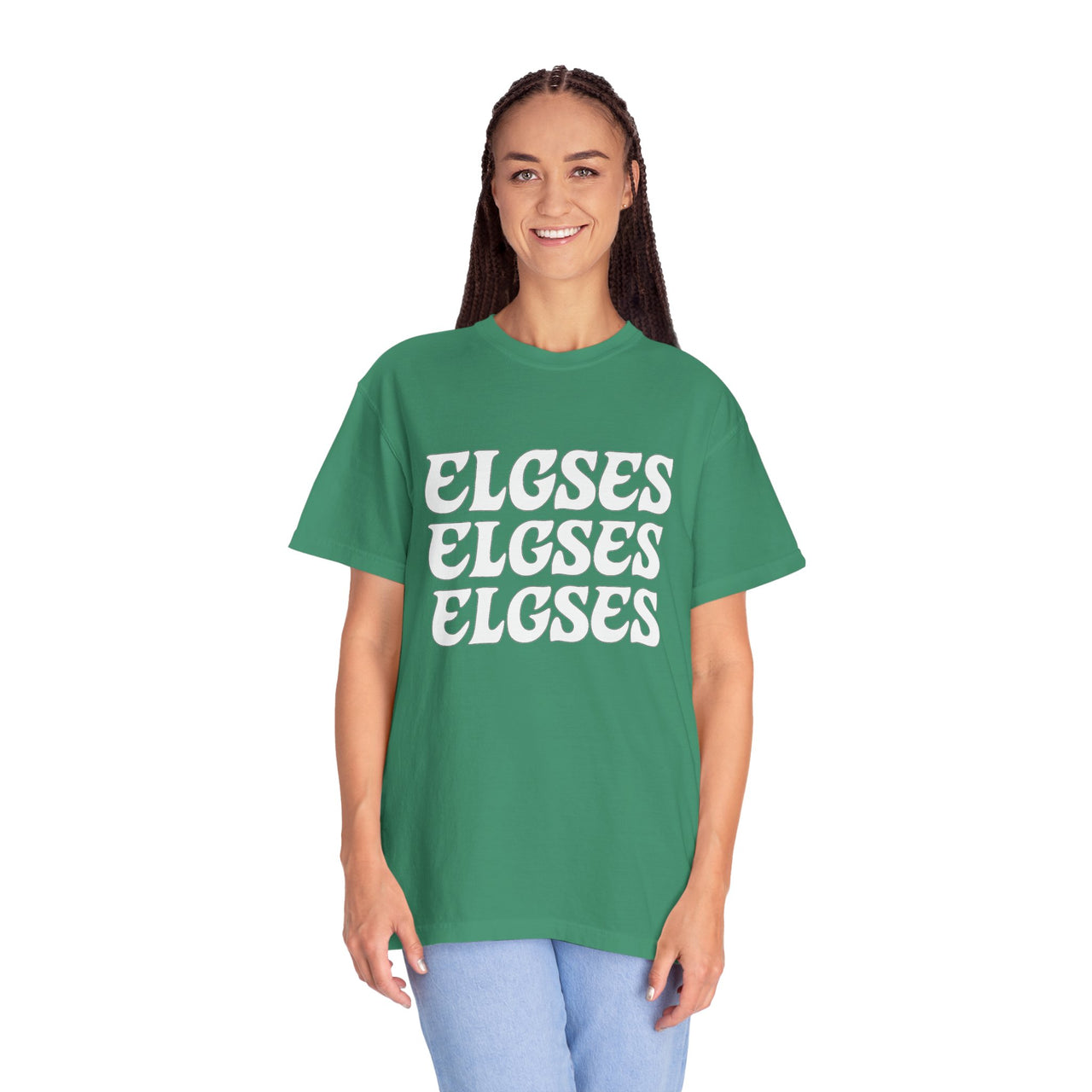 ELGSES Repeat Retro Unisex Garment-Dyed T-shirt