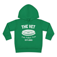 The Vet Toddler Hoodie | Philadelphia Stadium Toddler Sweatshirt | Rabbit Skins 3326 Hoodie | Vintage Philly Sports Gift | Philly Toddler Hoodie