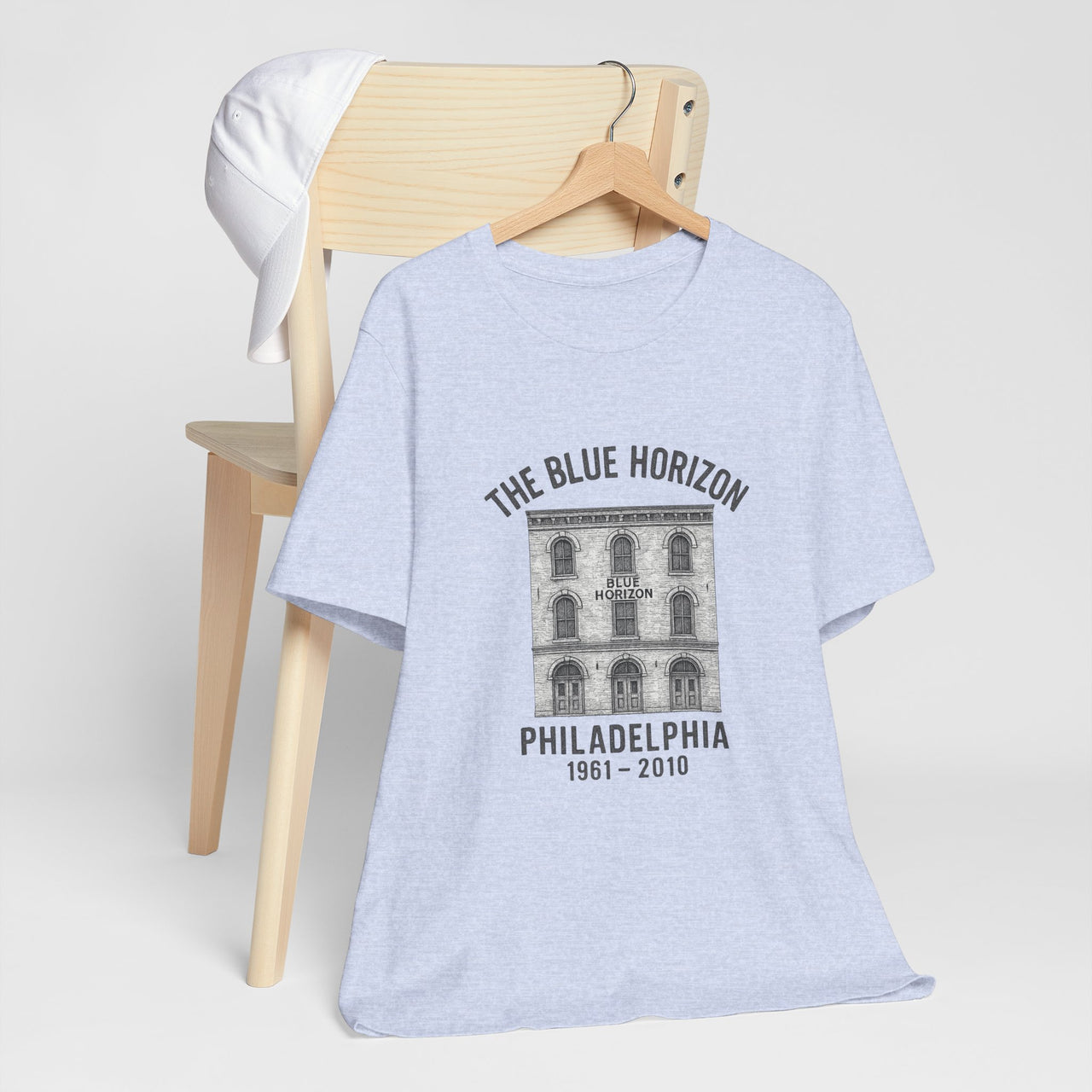 Retro The Blue Horizon Unisex Jersey Short Sleeve Tee