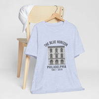 Retro The Blue Horizon Unisex Jersey Short Sleeve Tee