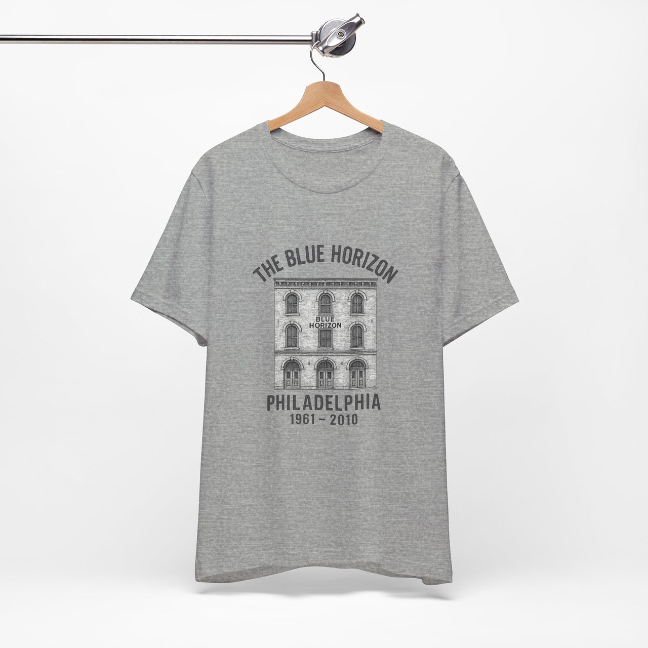 Retro The Blue Horizon Unisex Jersey Short Sleeve Tee