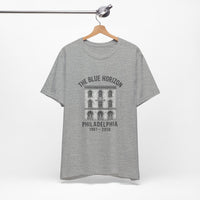 Retro The Blue Horizon Unisex Jersey Short Sleeve Tee