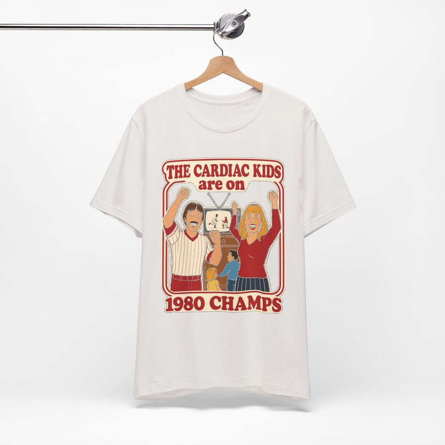 Retro 1980 Cardiac Kids Philly Baseball Unisex Jersey Short Sleeve Tee