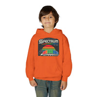 Kids Philadelphia Spectrum Hoodie | Youth Gildan 18500B Retro Philly Arena Sweatshirt