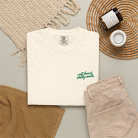 Soft Heart Philly Mouth Embroidered Shirt, Philadelphia Tee, Comfort Colors 1717, Philly Girl Gift, Left Chest Embroidery