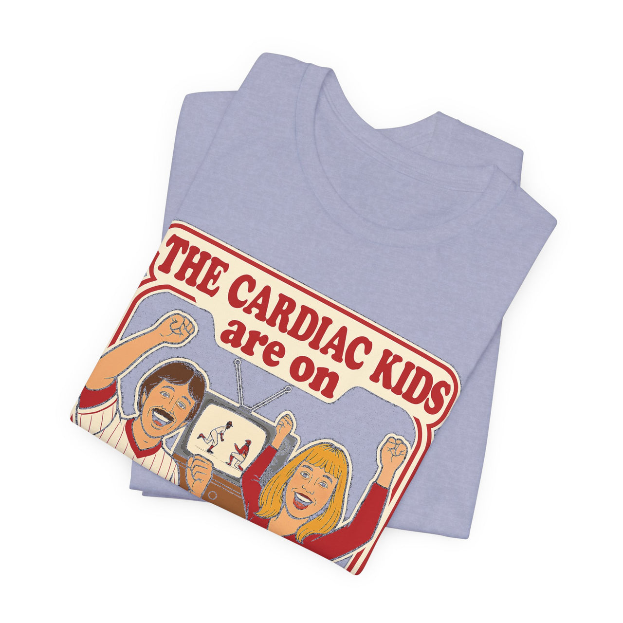 Retro 1980 Cardiac Kids Philly Baseball Unisex Jersey Short Sleeve Tee