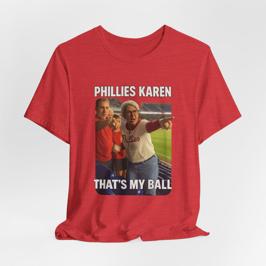 Philadelphia Karen Unisex Jersey Short Sleeve Tee