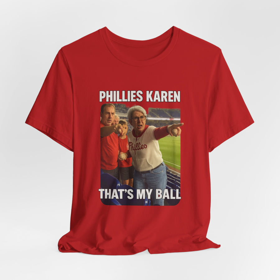 Philadelphia Karen Unisex Jersey Short Sleeve Tee