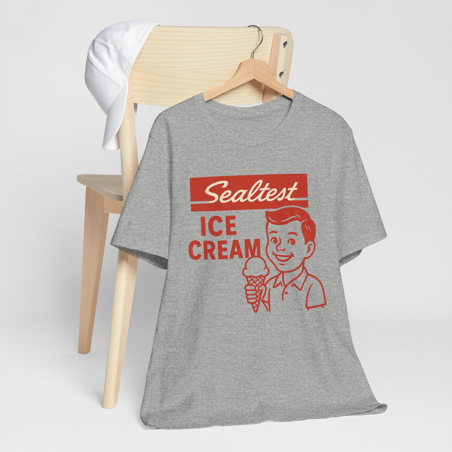 Retro Sealtest Ice Cream Unisex Jersey Short Sleeve Tee