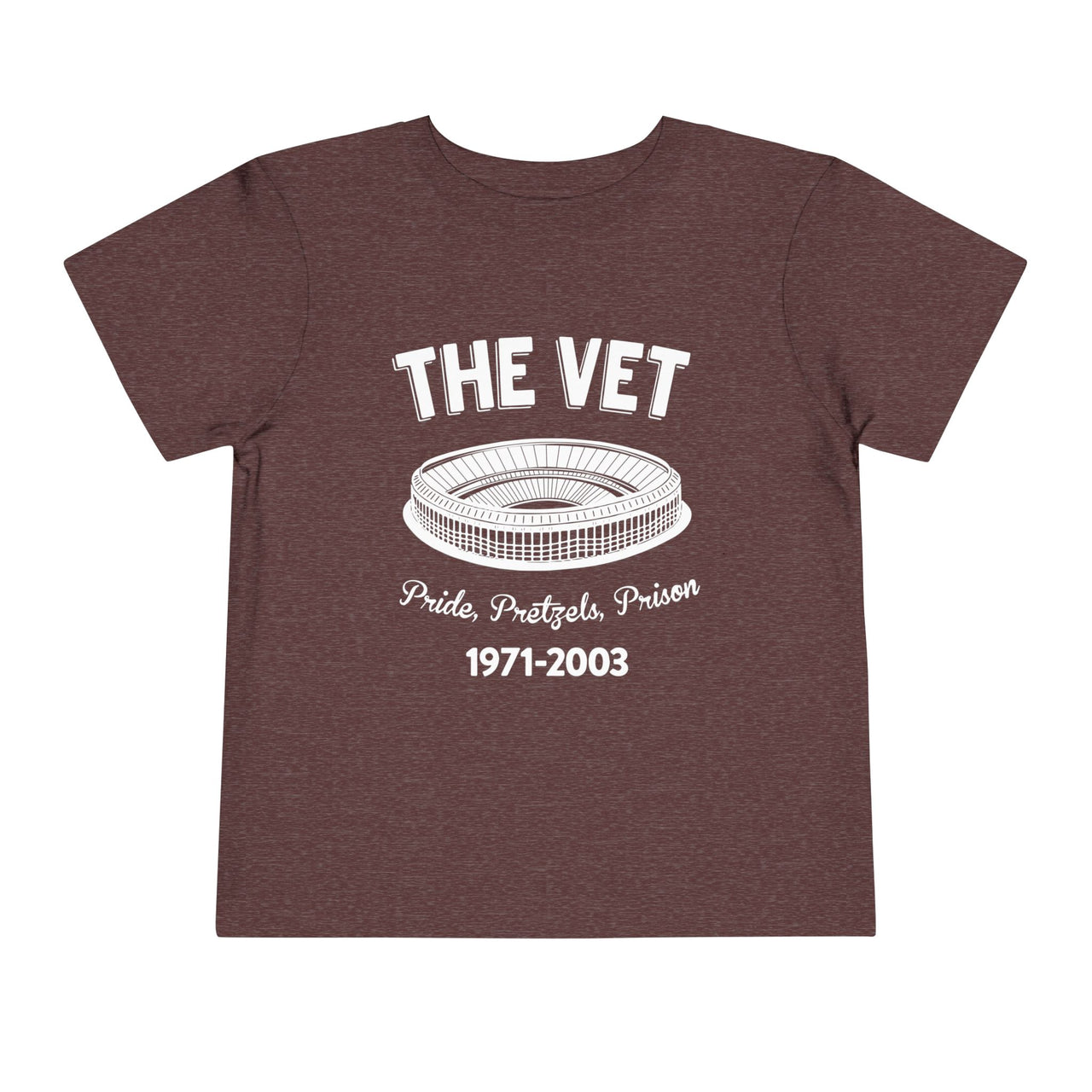 Philadelphia The Vet Pride, Pretzels, and Prison Toddler Short Sleeve Tee