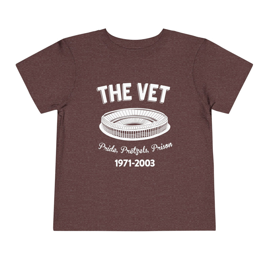 Philadelphia The Vet Pride, Pretzels, and Prison Toddler Short Sleeve Tee