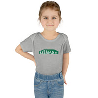 Lebroad Street Infant Bodysuit | Rabbit Skins 4400 Philadelphia Baby Onesie