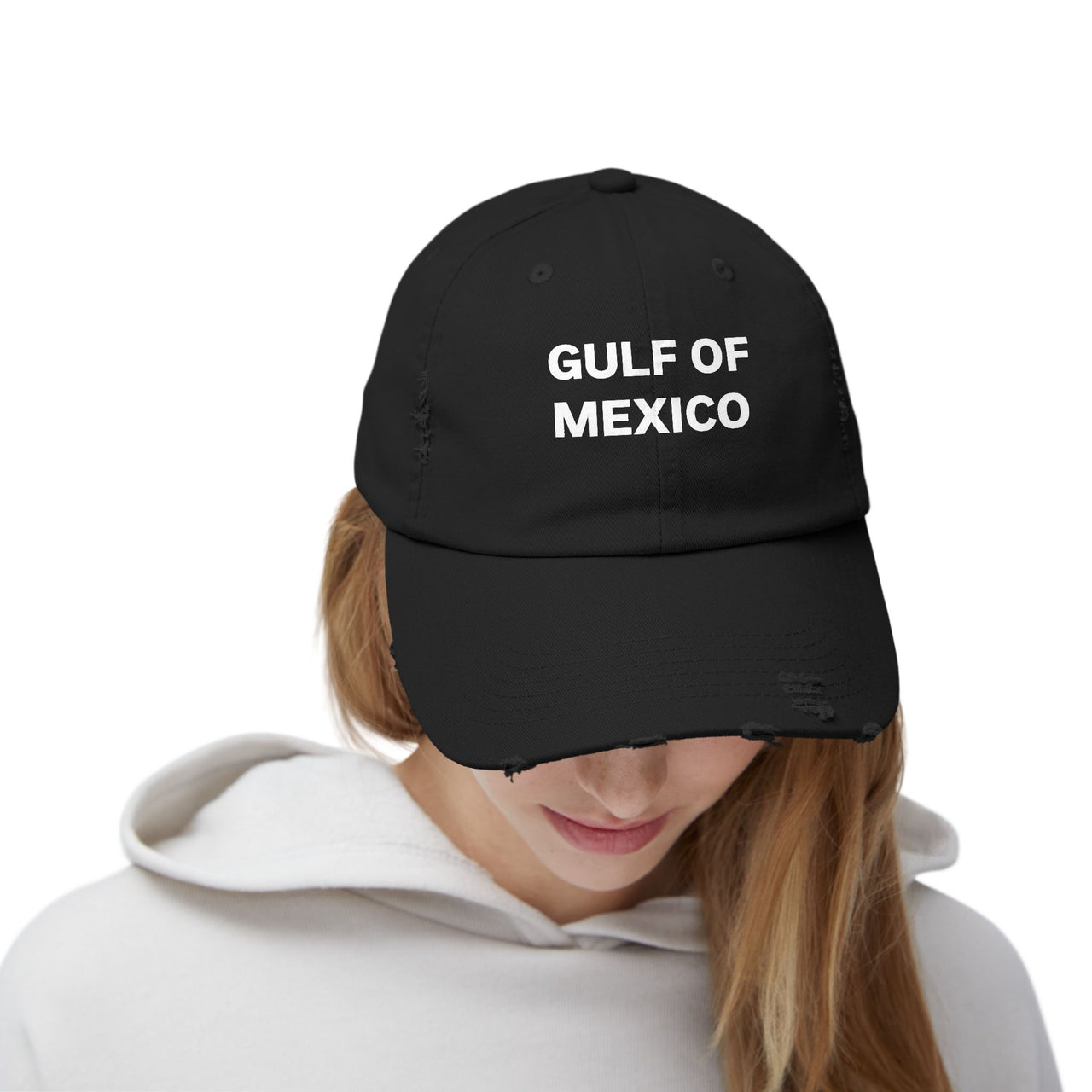 Gulf of Mexico Unisex Distressed Cap