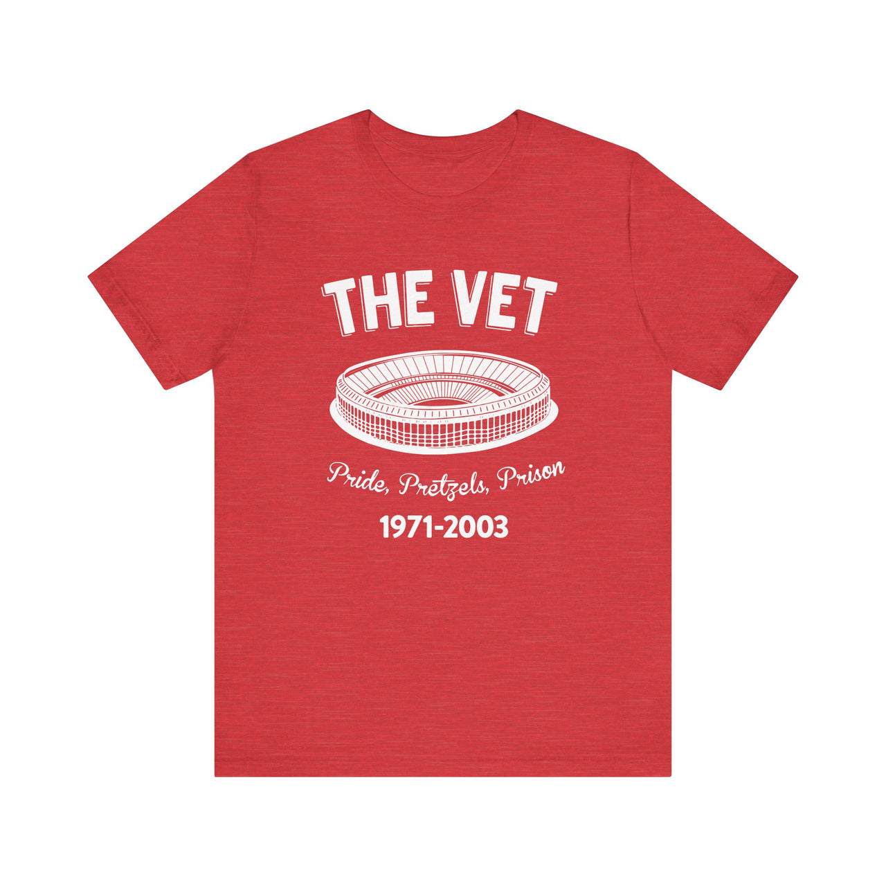 Philadelphia The Vet Pride, Pretzels, and Prison Unisex Tee