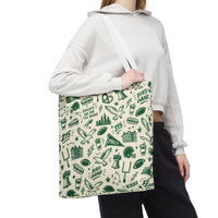 Philly Birds Tote Bag, Philadelphia Football Fan Gift, All Over Print Green Eagles Inspired Bag, Bird Gang Game Day Tote