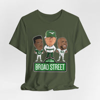 Retro Buddy Era Birds Broad Street Unisex Jersey Short Sleeve Tee