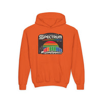 Kids Philadelphia Spectrum Hoodie | Youth Gildan 18500B Retro Philly Arena Sweatshirt