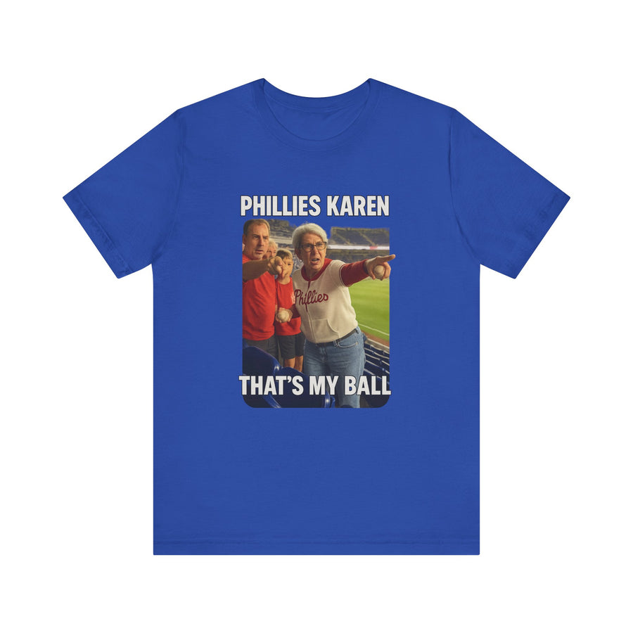 Philadelphia Karen Unisex Jersey Short Sleeve Tee